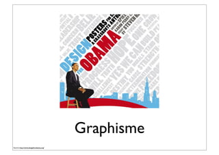 Graphisme
Source: http://www.designforobama.org/
 