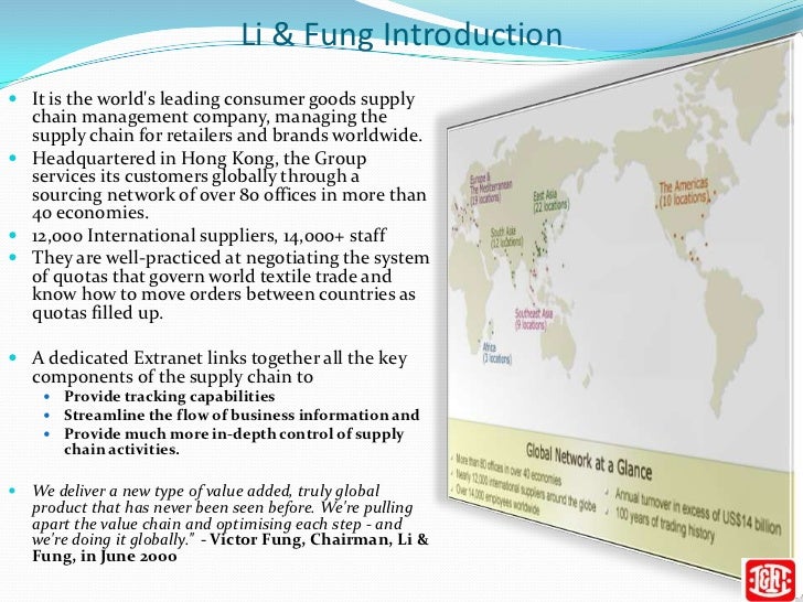 li and fung growth for a supply chain specialist essay li and fung growth for a supply chain specialist essay