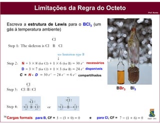 Limitações da Regra do Octeto
                                                                        Prof. Nunes




 Esc...