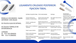 Tibia Salida POSTERIOR CRUCIATE LIGAMENT / DR.ALEJANDRO MONROY CALDERON SPORTS ...