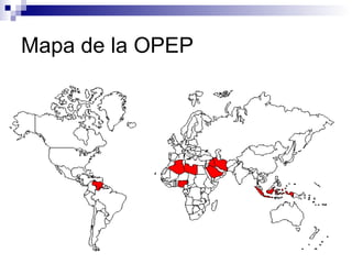 Mapa de la OPEP 