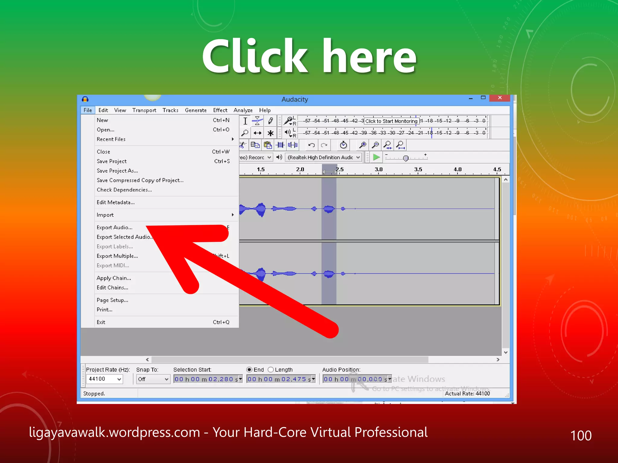 ligayavawalk.wordpress.com - Your Hard-Core Virtual Professional 100
Click here
 