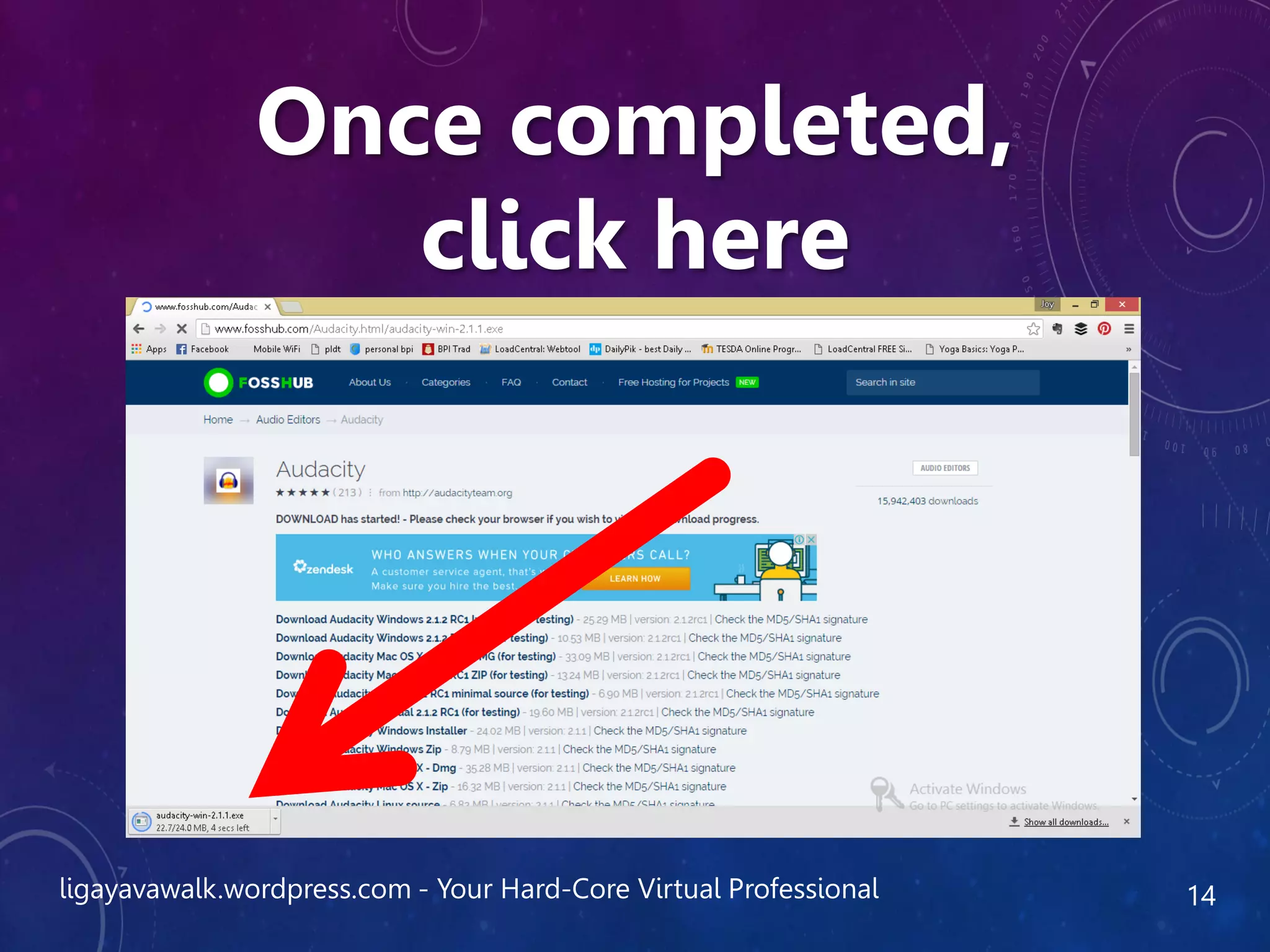 ligayavawalk.wordpress.com - Your Hard-Core Virtual Professional 14
Once completed,
click here
 