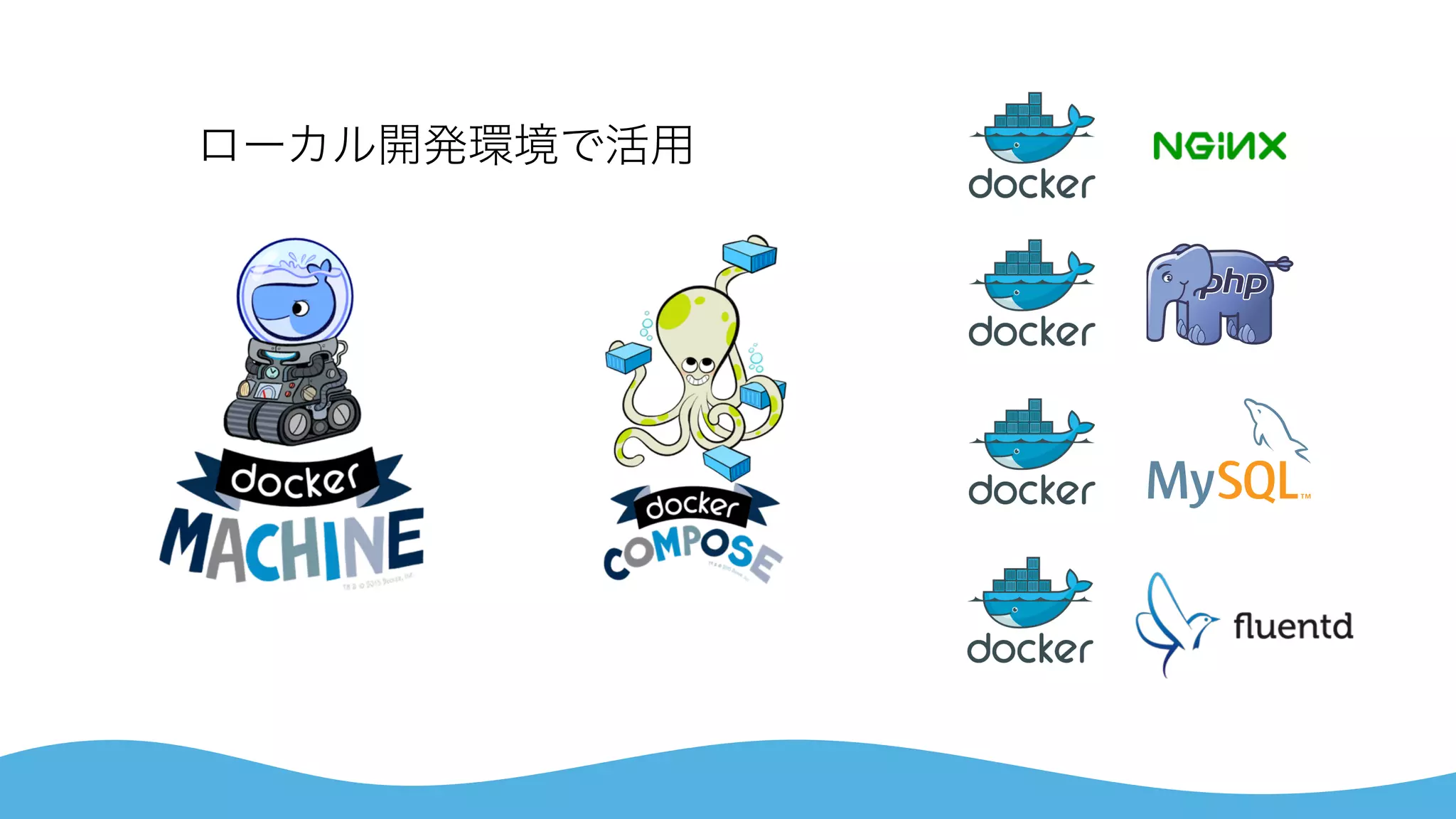 ローカル開発環境で活用
 