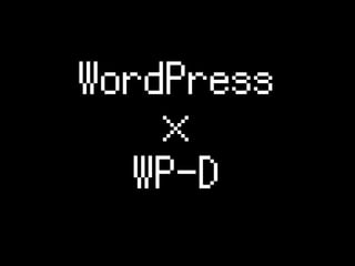 WordPress



WP-D

 