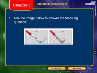 7. Use the image below to answer the following question. Chapter 3 Standards Assessment 