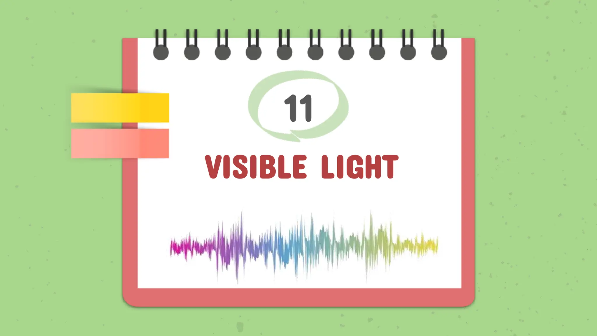 11
VISIBLE LIGHT
 