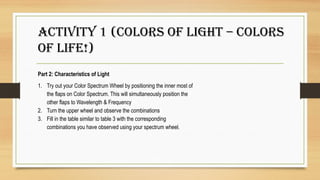 LIGHT powerpoint presentation lesson plan for grade 7 | PPTX