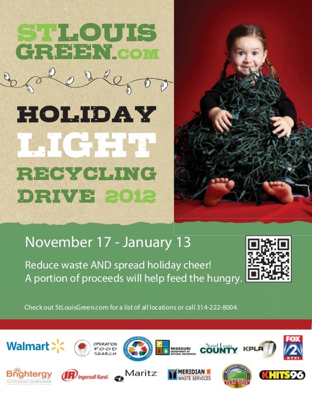 Recycle Your Old Christmas Lights!