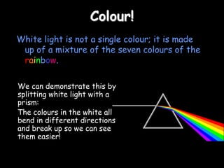 Light 2 Refraction And Col PPT Light 2 Refraction And Col PPT