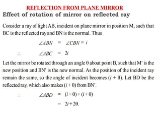 Comprehensive Refraction Comprehensive Study of Light: Reflection, Refraction, and Optical ...