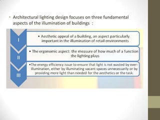 Light and architecture | PPTX