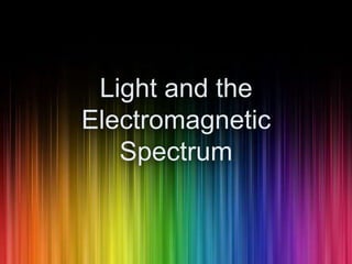 Light and the Electromagnetic Spectrum,[object Object]
