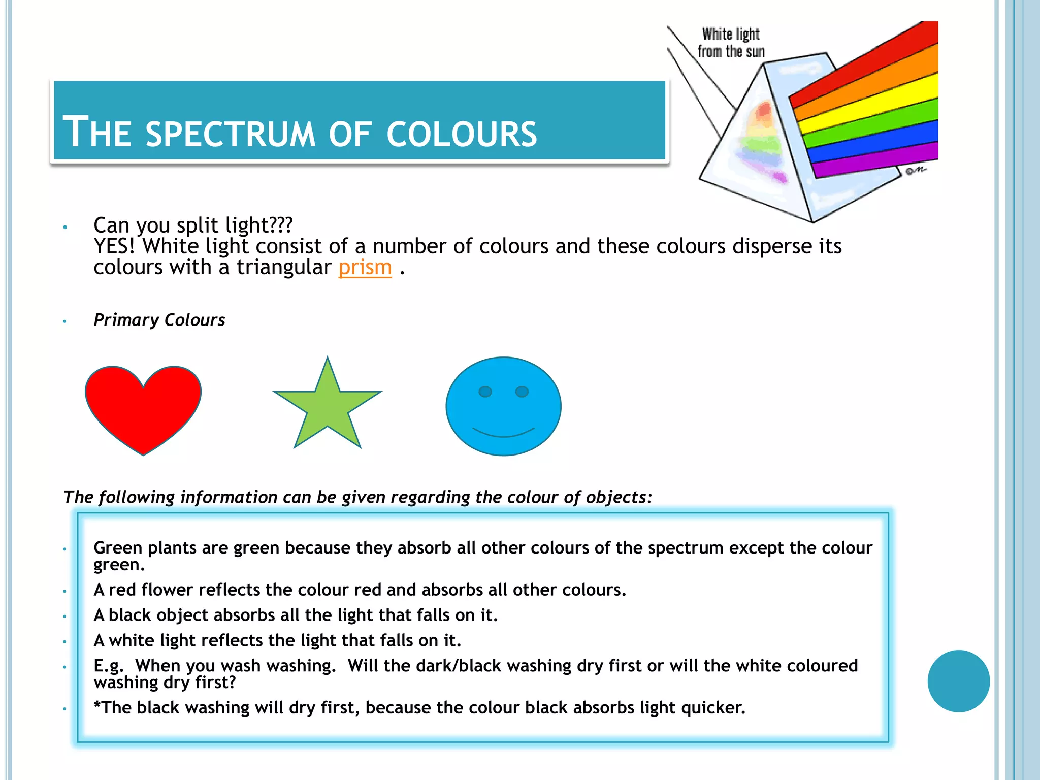 Light and the human eye 2012 | PPTX