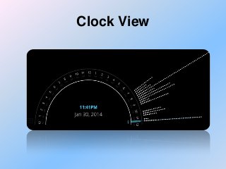 Clock View

 