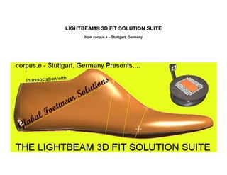 LIGHTBEAM® 3D FIT SOLUTION SUITE
      from corpus.e – Stuttgart, Germany
 
