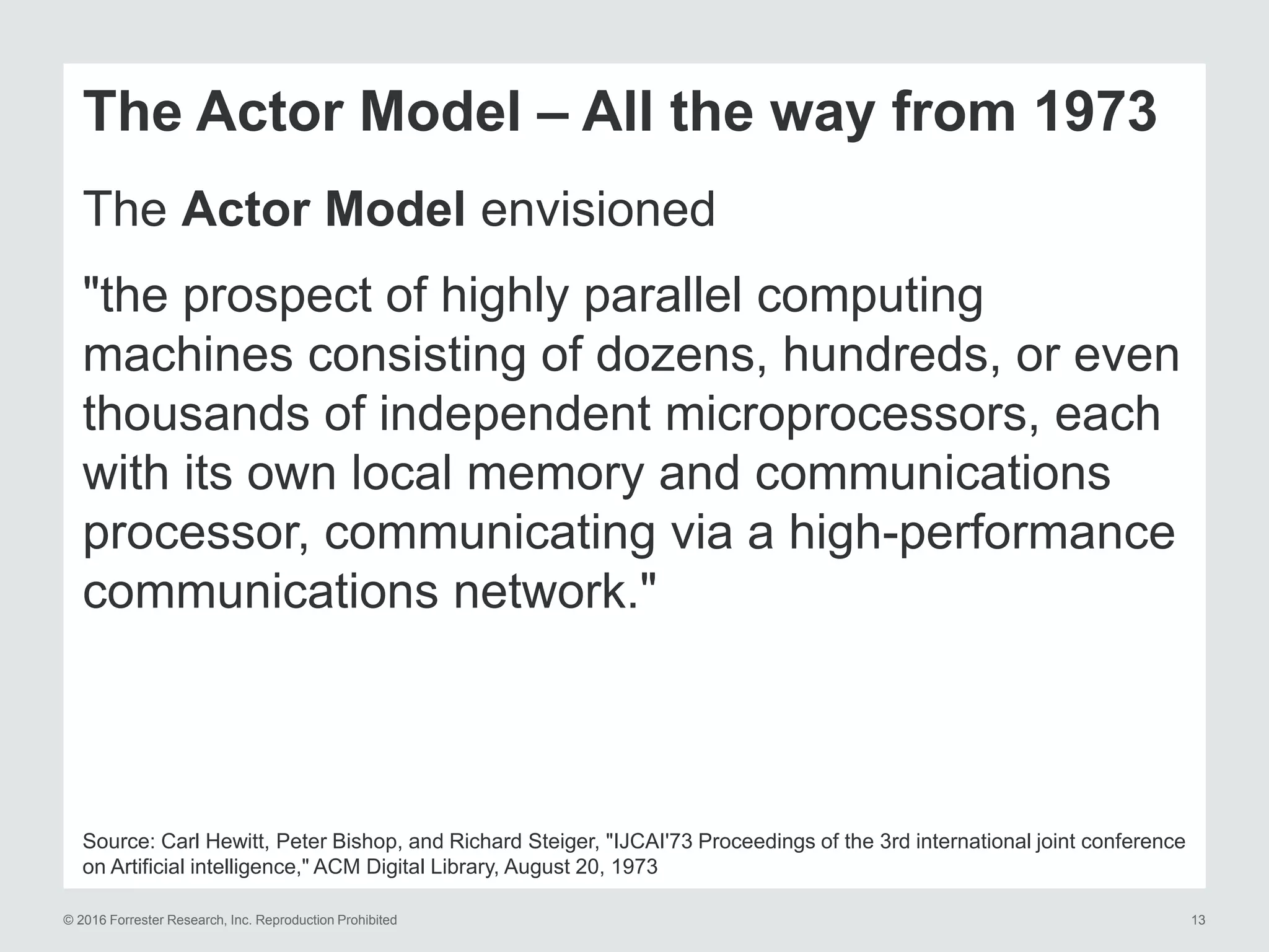 Benefits Of The Actor Model For Cloud Computing: A Pragmatic Overview ...