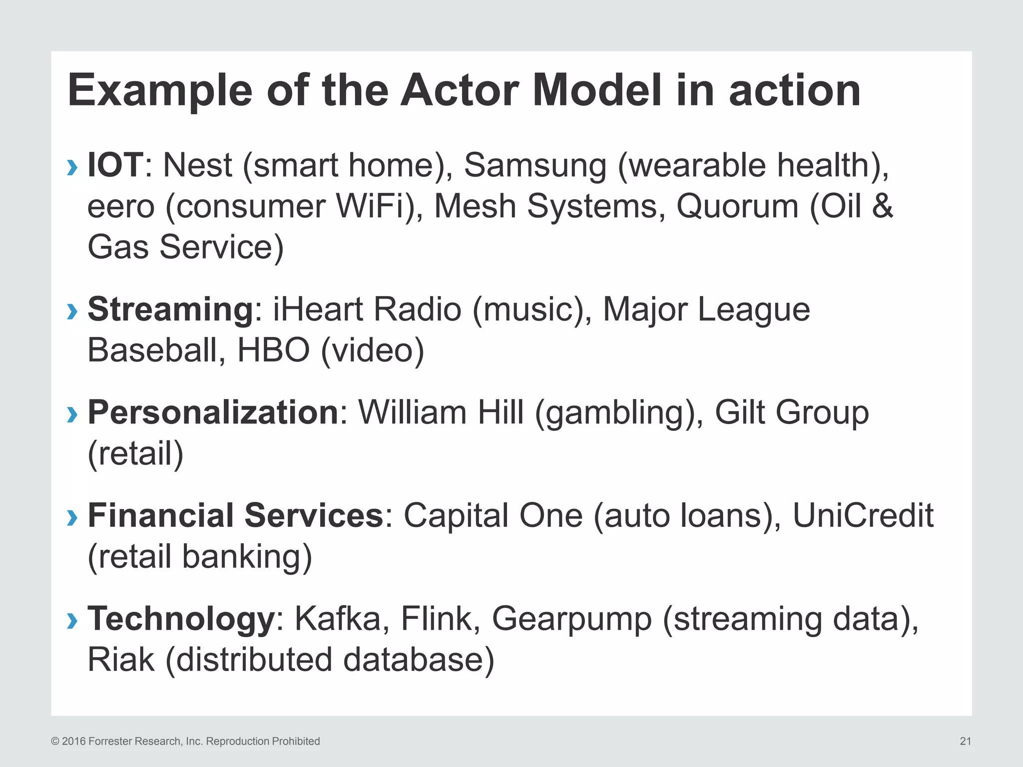 Benefits Of The Actor Model For Cloud Computing: A Pragmatic Overview ...