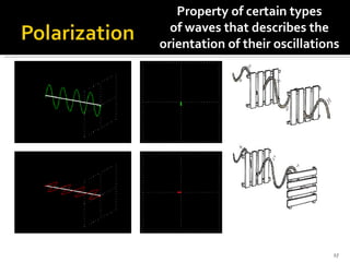 Property of certain types of waves that describes the orientation of their oscillations 