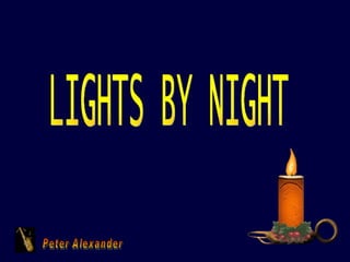 Peter Alexander LIGHTS BY NIGHT 
