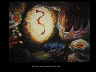 Glenn Hirsch, Second Coming of the Genome, 60x72 
 