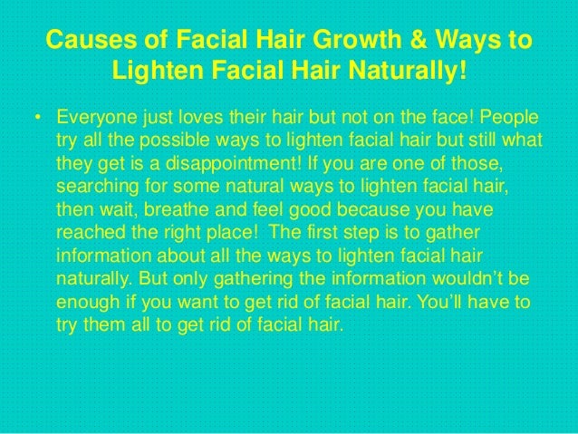 Best Home Remedies To Lighten Facial Hair Naturally At Home