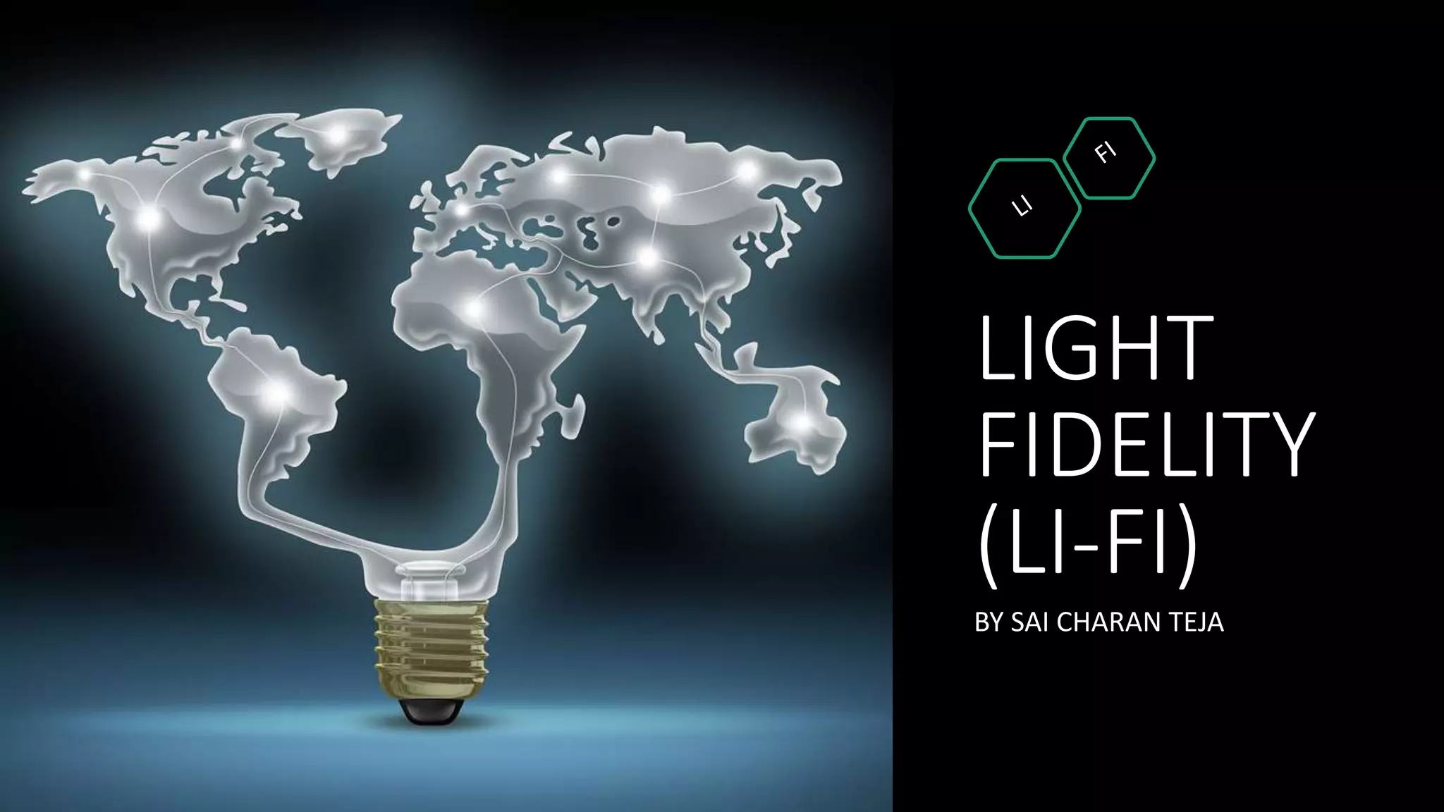 Light fidelity (li fi) final ppt | PPTX