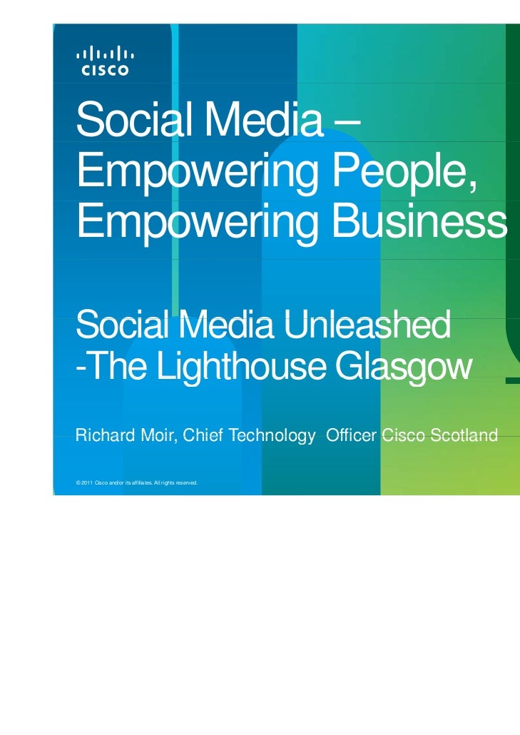 Richard Moir Cisco presentation at SMU