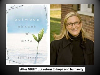 After NIGHT. . .a return to hope and humanity
 