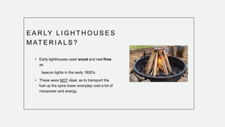 Presentation on Lighthouses, Evolution,, | PPTX