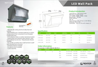 Lightide DLC Qualified LED Wall Pack Light Catalog 2021