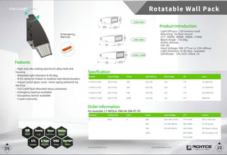 Lightide DLC Qualified LED Wall Pack Light Catalog 2021