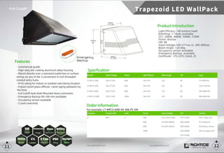 Lightide DLC Qualified LED Wall Pack Light Catalog 2021