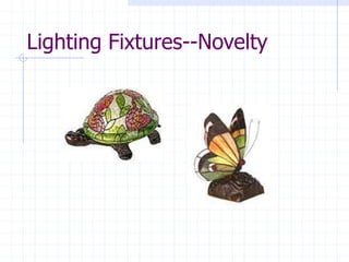 Lighting Fixtures--Novelty