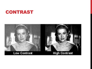 Contrast Light Explained Movie Lighting Basics explained in short | PPTX