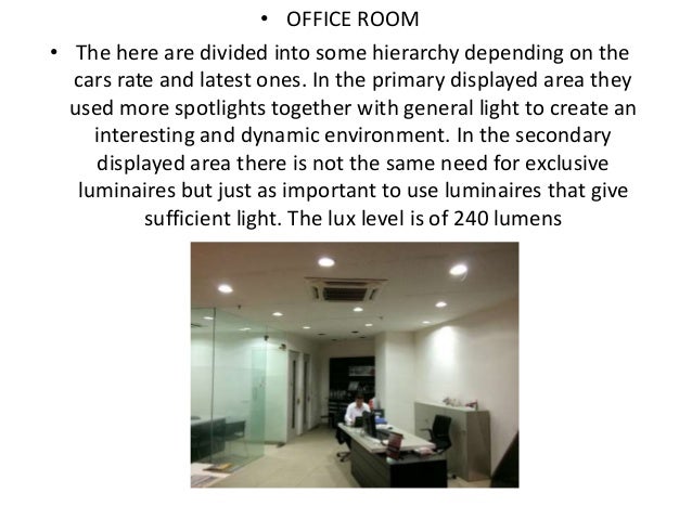 Lighting Case Study