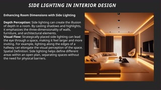 LIGHTING DESIGN.pptx Building Services. Architecture | PPTX