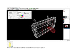 LED Artificial Lighting Simulation & Analysis
