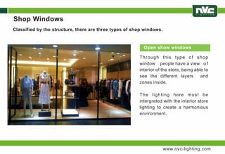 Lighting Design of Shop Windows -Writed by NVC Lighting | PDF
