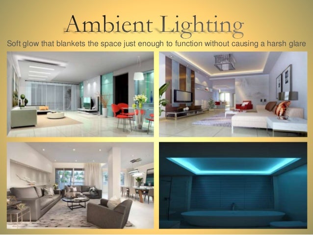 Different Lighting Types In Interior Design