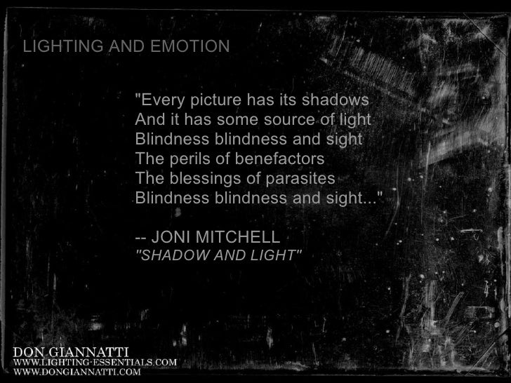 Lighting For Emotion