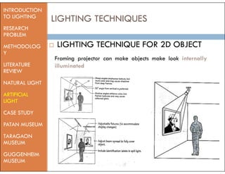 Lighting in museum and art gallery | PDF