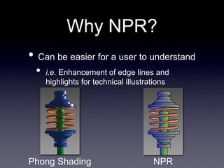 Shell Method Rendering Npr Lighting & Shading in OpenGL Non-Photorealistic Rendering.ppt