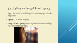 Lighting systems | PPTX