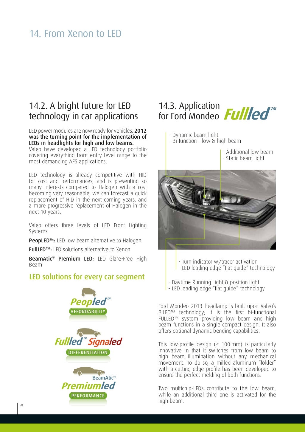 Valeo Lighting Systems From light to advanced vision technologies val…