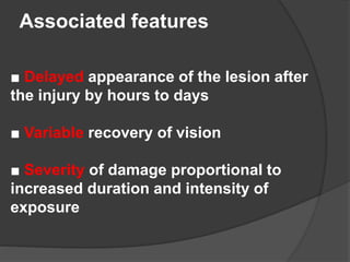 Light Injuries Texture Light injury | PPTX