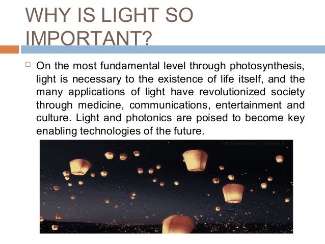 Why Is Light Important In Art Photopostsblog