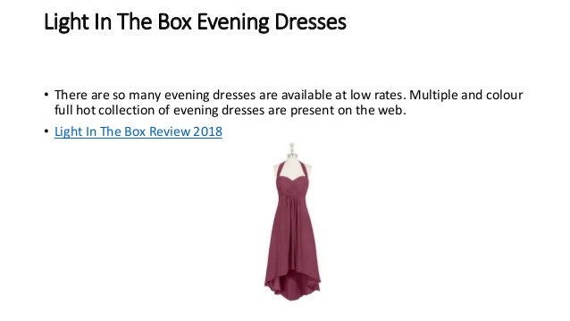 light in the box evening gowns