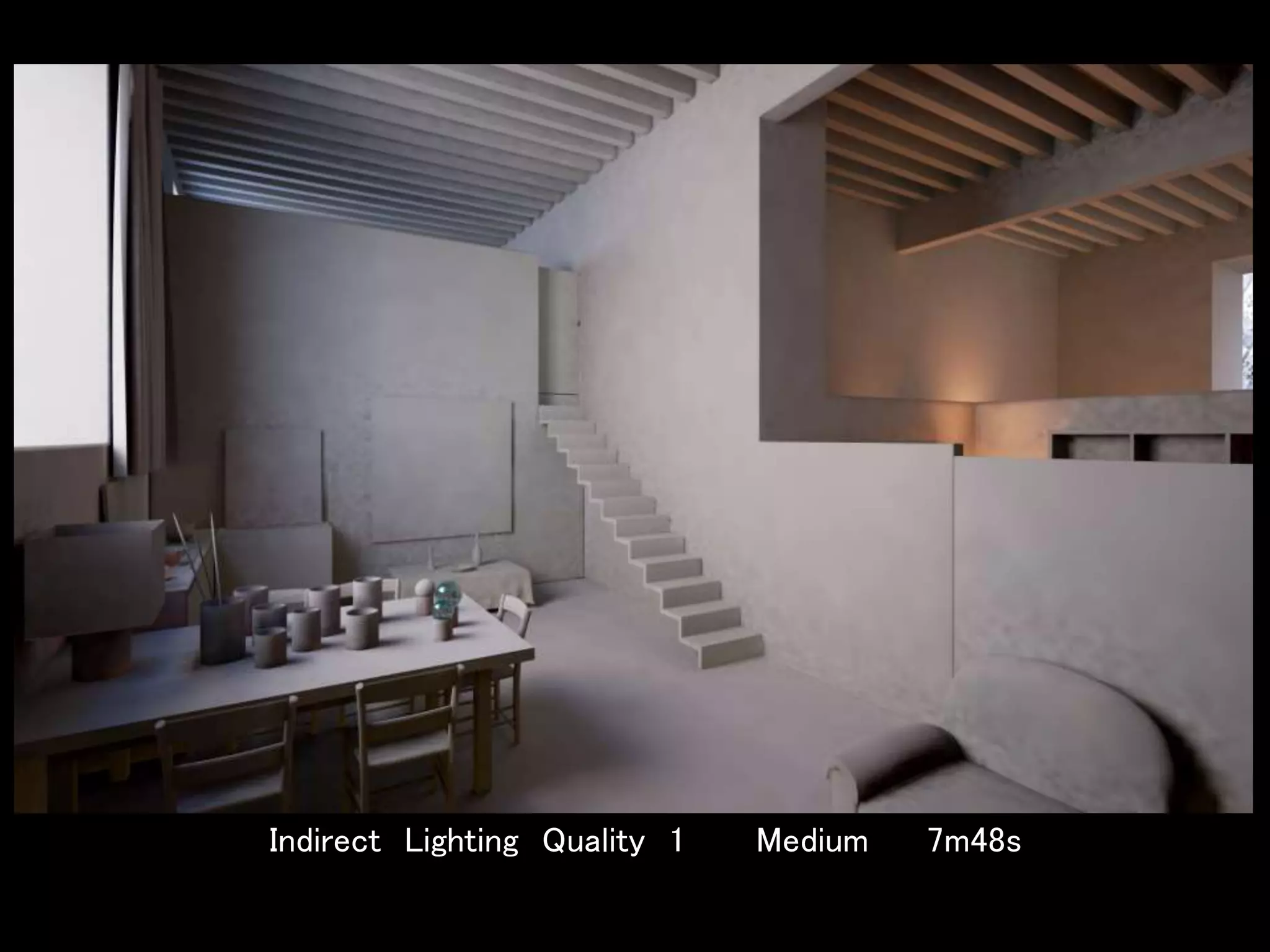 Indirect Lighting Quality 1 Medium 7m48s
 