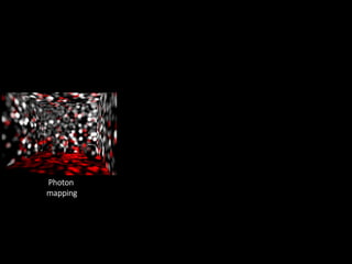 Photon
mapping
 